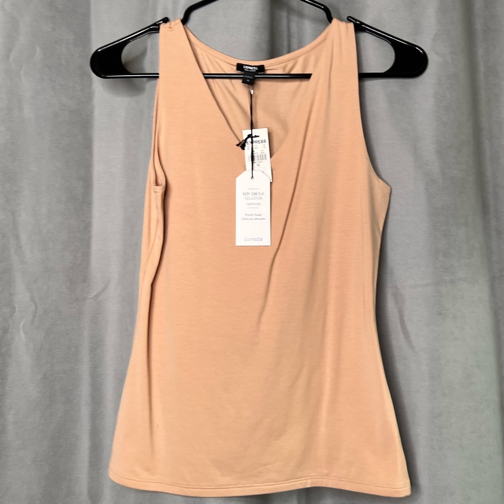 Express body contour tank top! Never worn - tag still on XS